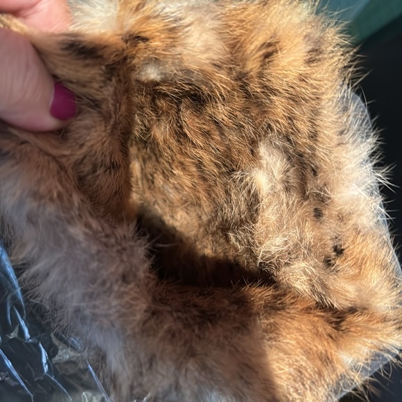 Donald J Pliner -Duscha Expresso/Beige Vachetta/Cheetah Shearling Boots - Picture 6 of 8